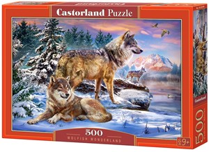 Afbeelding van het spel Wolfish Wonderland Puzzel (500 stukjes)