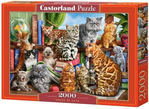 House of Cats Puzzel (2000 stukjes)