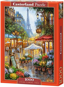 Afbeelding van het spel Spring Flowers, Paris Puzzel (1000 stukjes)