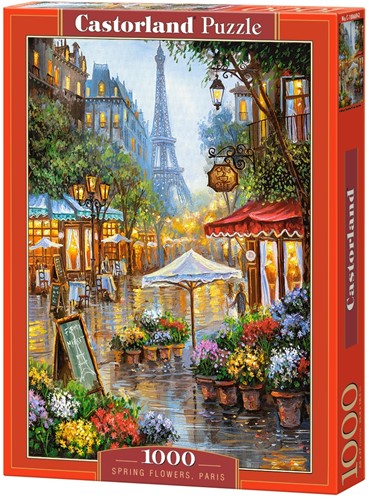 Spring Flowers, Paris Puzzel (1000 stukjes)