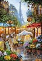 Spring Flowers, Paris Puzzel (1000 stukjes)-2