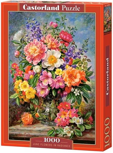 June Flowers in Radiance Puzzel (1000 stukjes)