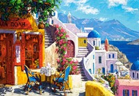 Afternoon on the Aegean Sea Puzzel (1000 stukjes)-2