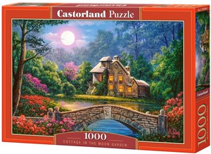 Afbeelding van het spel Cottage in the Moon Garden Puzzel (1000 stukjes)