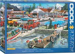 Let`s go Fishing - Ken Zylla Puzzel (1000 stukjes)