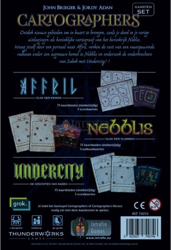 Cartographers - Map Packs NL-2
