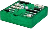 Backgammon in houten box-2