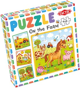 Afbeelding van het spelletje My First Puzzle - On the Farm (4x6 stukjes)