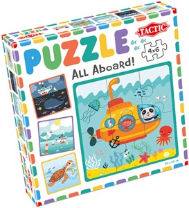 Thumbnail van een extra afbeelding van het spel My First Puzzle - All Aboard! (4x6 stukjes)