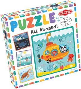 Afbeelding van het spelletje My First Puzzle - All Aboard! (4x6 stukjes)