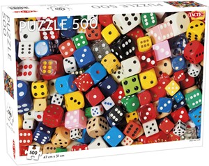 Afbeelding van het spel Dobbelstenen Puzzel (500 stukjes)