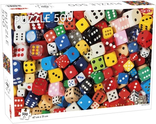Dobbelstenen Puzzel (500 stukjes)