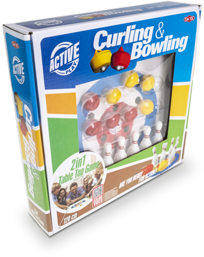 Curling & Bowling 2in1 Table Top Game