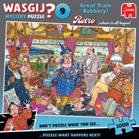 Wasgij Retro Mystery 9 - De Grote Treinroof! (1000 stukjes)-3