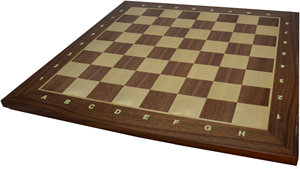 HOT Games Luxe Schaakbord Noten (45cm)