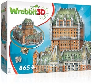 Wrebbit 3D Puzzle Chateau Frontenac 865 stukjes