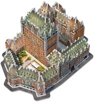 Wrebbit 3D Puzzle - Chateau Frontenac (865 stukjes)-3