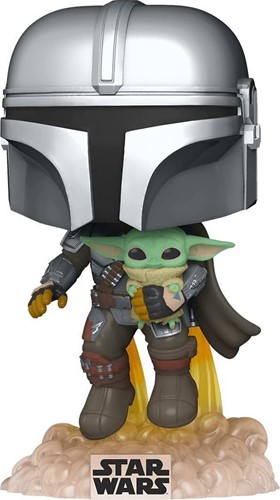 Funko Pop! - Star Wars Mando Flying with Jet Pack #402-2