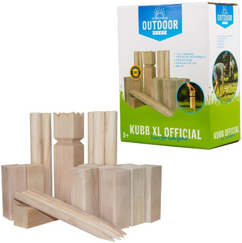 bloem Bij elkaar passen wetgeving Outdoor Play - Kubb XL - kopen bij Spellenrijk.nl