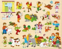 Woody Houten Puzzel Groot