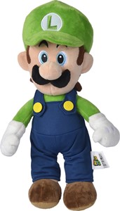 Afbeelding van het spelletje Super Mario Knuffel - Luigi (30 cm)