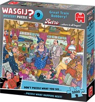 Wasgij Retro Mystery 9 - De Grote Treinroof! (1000 stukjes)-2