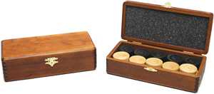 HOT Games Houten Damstenen - Opvouwbare Klapkist