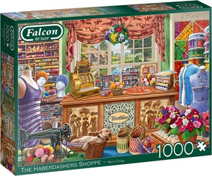 Afbeelding van het spelletje Falcon - The Haberdashers Shoppe (1000 stukjes)