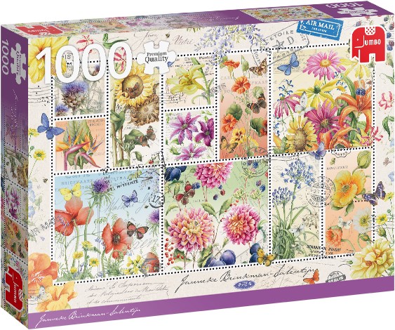 Sanctie Krimpen herten Janneke Brinkman - Flower Stamps Summer Puzzel (1000 stukjes) - kopen bij Spellenrijk.nl Sanctie Krimpen herten Janneke Brinkman - Flower Stamps Summer Puzzel (1000 stukjes) - kopen bij Spellenrijk.nl