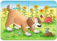 My First Puzzle - Schattige huisdieren Puzzel (4 in 1)-2