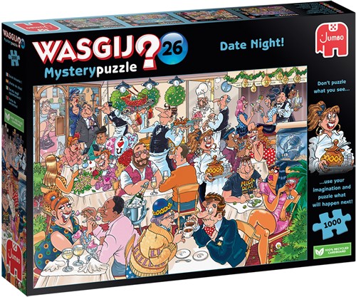 Wasgij Mystery 26 - Date Night! Puzzel (1000 stukjes)