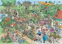 Jan van Haasteren - De Grote Vogelkijkdag Puzzel (1000 stukjes)-2