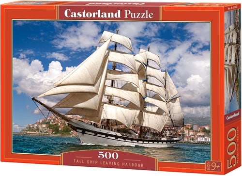 Tall Ship Leaving Harbour Puzzel (500 stukjes)