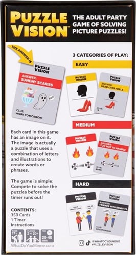 Puzzle Vision - The Picture Puzzle Guess The Phrase Party Game-2