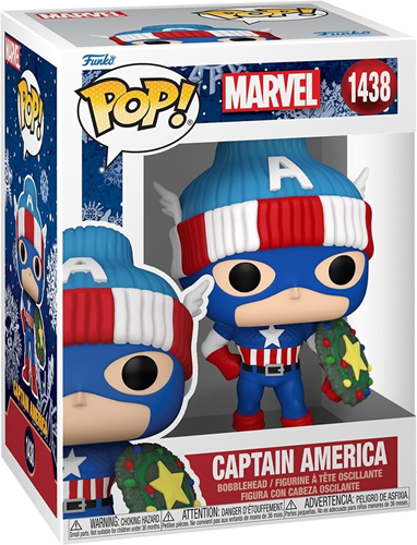 Funko Pop! - Marvel Holiday 2024 Captain America #1438