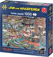 Jan van Haasteren - Stap aan Boord (10e Editie SAIL Amsterdam) Puzzel (1000 stukjes)-3