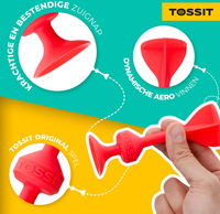 Tossit Partyspel - Starter Pack (Rood-Turquoise)-3