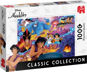 Afbeelding van het spelletje Classic Collection - Disney Aladdin Puzzel (1000 stukjes)