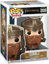 Funko Pop! - Lord of the Rings - Meme Gimli "Nobody tosses a dwarf!" #2028