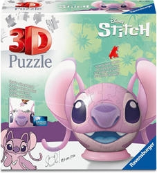Stitch - Angel with Ears 3D Puzzel (77 stukjes)