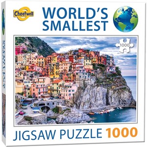 Afbeelding van het spelletje World's Smallest - Manarola Italy Puzzel (1000 stukjes)