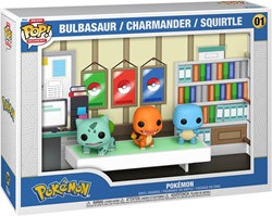 Funko Pop! Deluxe - Pokemon Kanto Starters 1996 #01 (Doos beschadigd)