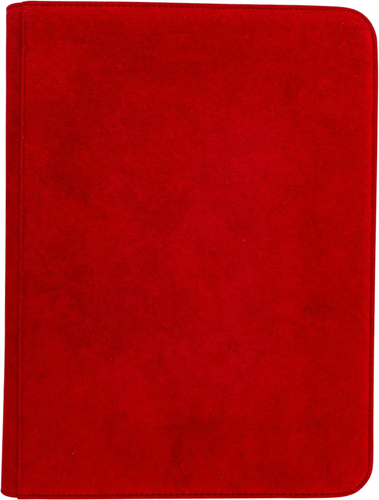 Pro-Binder Vivid 9-pocket Zippered Deluxe - Rood