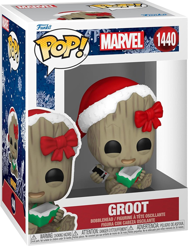 Funko Pop! - Marvel Holiday 2024 Groot #1440 (doos beschadigd)