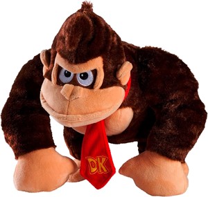 Afbeelding van het spelletje Super Mario - Donkey Kong knuffel (27cm)