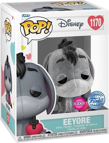 Funko Pop! - Winnie the Pooh Eeyore with Heart Flocked #1170