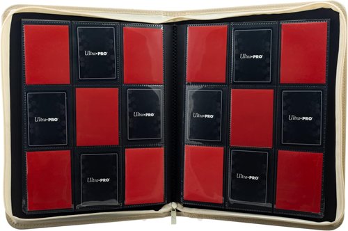 Pro-Binder Vivid 9-pocket Zippered Deluxe - Rood-3