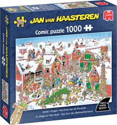 Jan van Haasteren - Het Dorp van de Kerstman Puzzel (1000 stukjes)