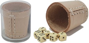 Afbeelding van het spelletje Dobbelbeker-set Mini