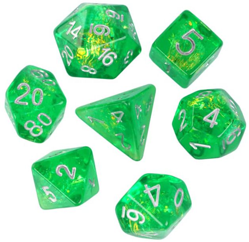 Dobbelstenen Set - Apple Candy (7-delig)